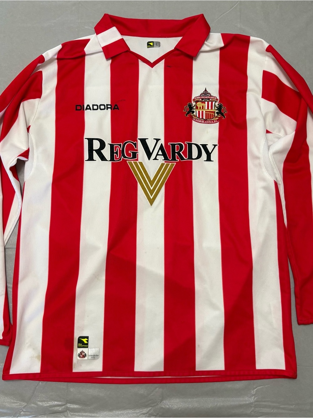 2004-05 Sunderland Home Diadora Jersey